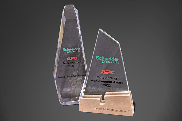 2022 APC Outstanding Achievement Award and a 2023 Select Partner Trophy for Roctec Technology Limited