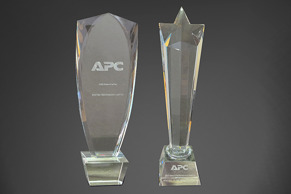 a 2021 APC Best Performance Award and a 2022 Select Partner Trophy for Roctec