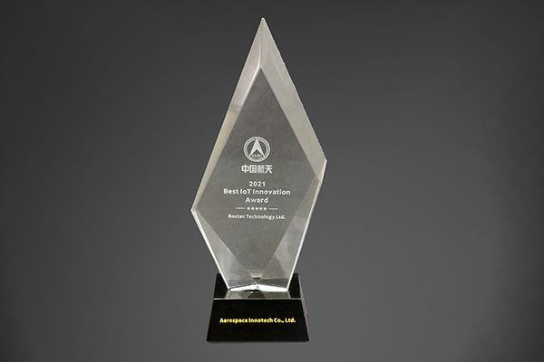 2021 Aerospace Best IoT Innovation Award for Roctec Technology Limited