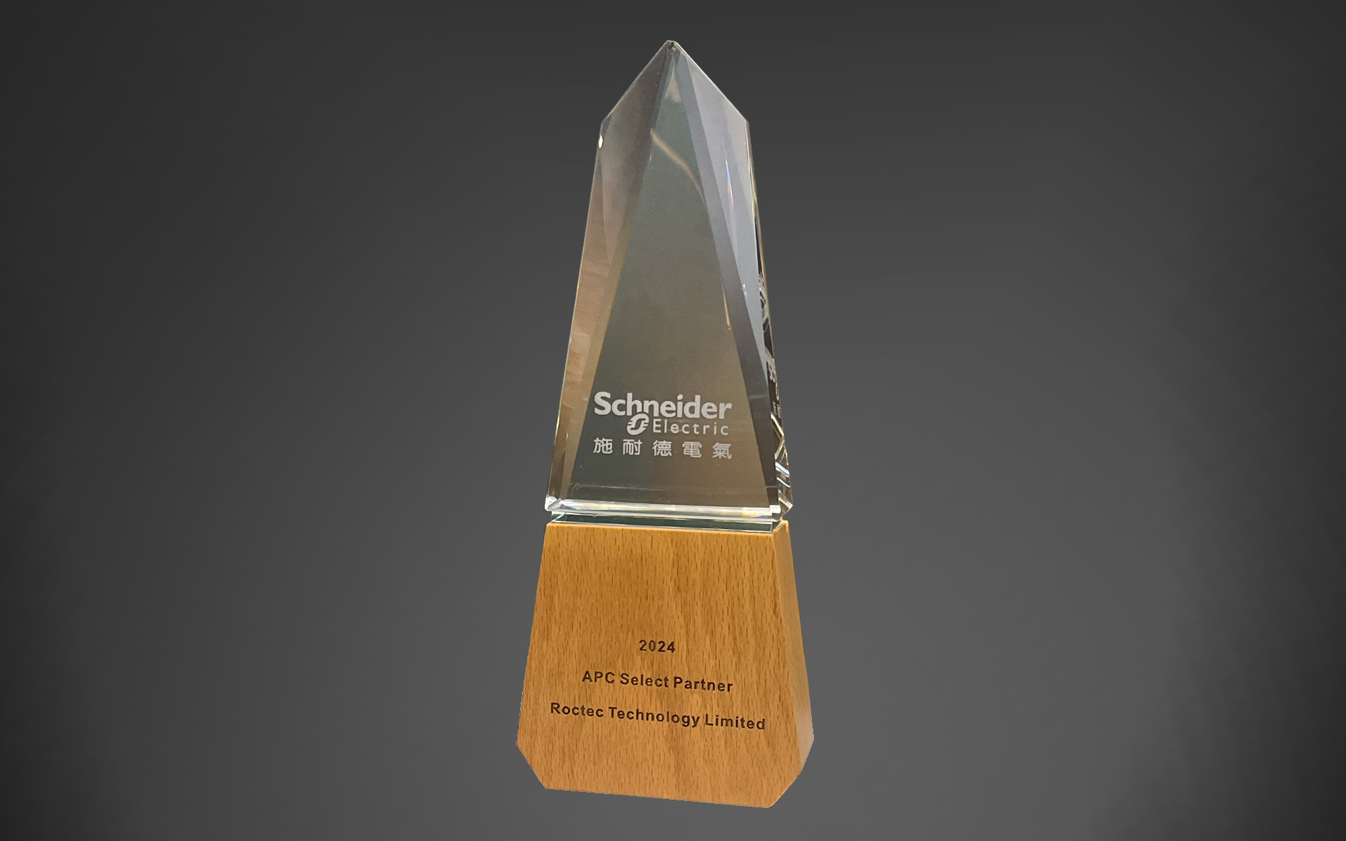 APC 2024 Select Partner Trophy for Roctec Technology Limited